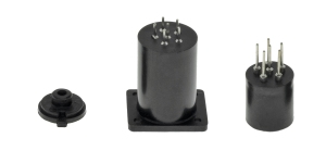 Viessmann 4652 - H0 - Zylindersteckfuß, 6-polig